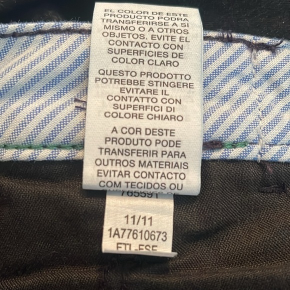 Tommy Hilfiger Denim Trouser Jeans Sailor Front Nautical Flare Stretch Flap - Picture 5 of 8